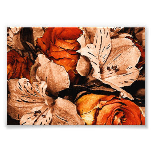 Impression Photo fleurs d'automne