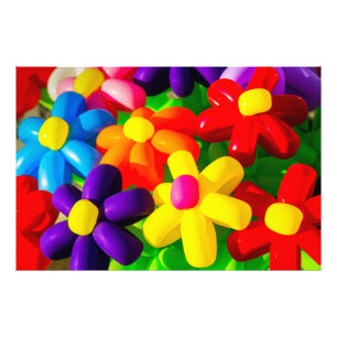 Impression Photo Fleurs de ballons de jouets