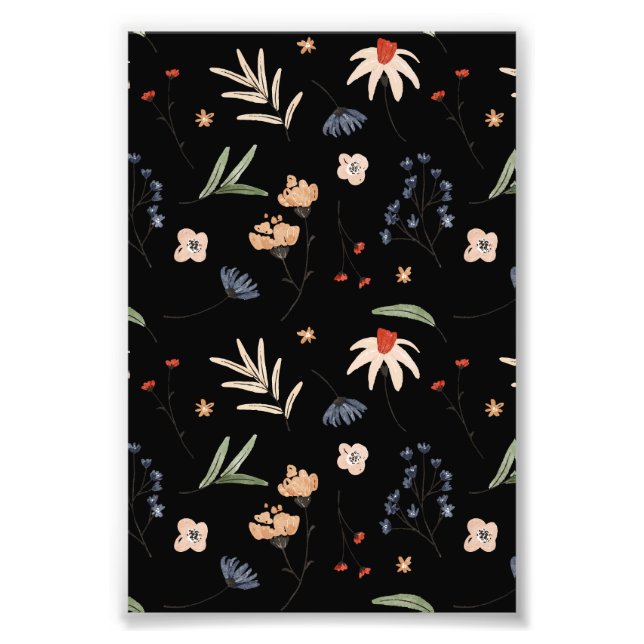 Impression Photo Fleurs d'eau simples 1 (Devant)