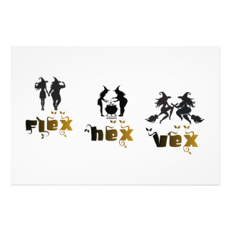 Impression Photo Flex. Hex. Vex. Sorcières Body Positive et Diverse