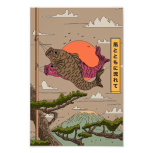 Impression Photo Flux avec le Vent Koinobori