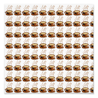 Impression Photo Fond de tasses à café