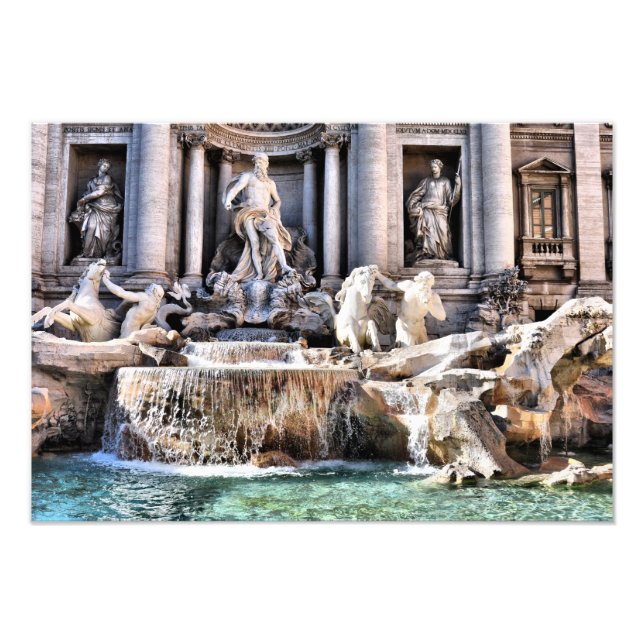 IMPRESSION PHOTO FONTAINE DE TREVI (Devant)