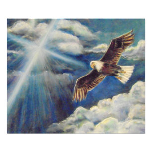 Impression Photo Force remplacée : Ailes d'Eagle