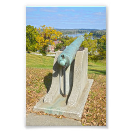 Impression Photo Fort Leavenworth Cannon, Kansas