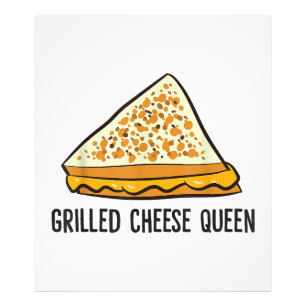 Impression Photo Fromage Grillé Queen Funny Fromage Grillé