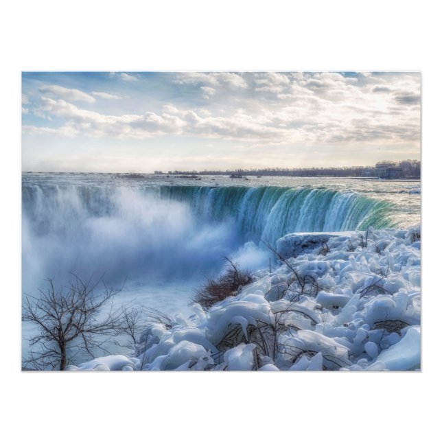 Impression Photo Frosty Morning Niagara Falls (Devant)