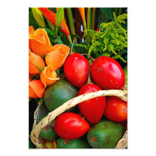 Impression Photo Fruits tropicaux