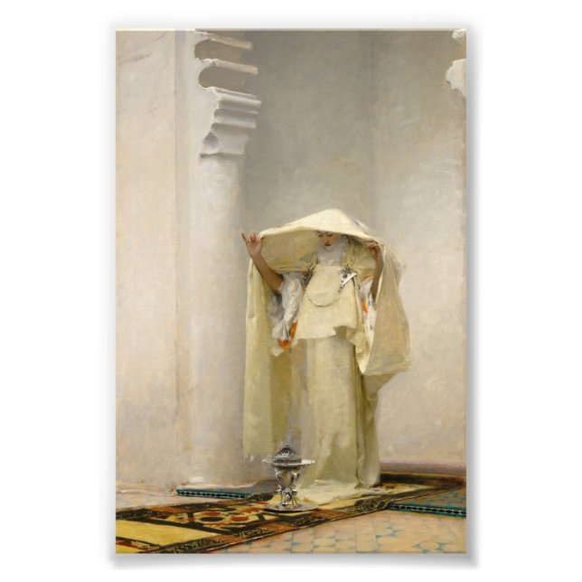 Impression Photo Fumée d'Ambergris par John Singer Sargent (Devant)