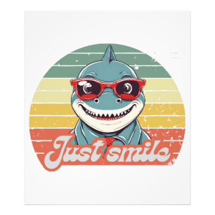 Impression Photo Funny requin invitation vous sourire
