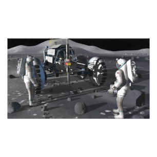 Impression Photo Futures missions 4 d'exploration d'espace