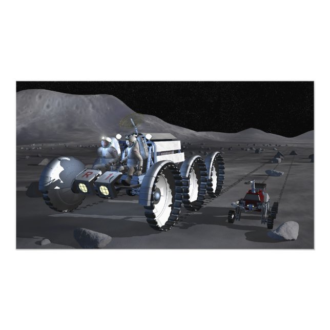 Impression Photo Futures missions d'exploration spatiale 11 (Devant)