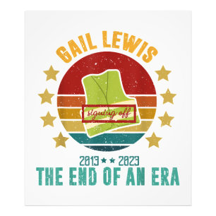 Impression Photo Gail Lewis, Nous vous saluons, la fin d'une ère Si