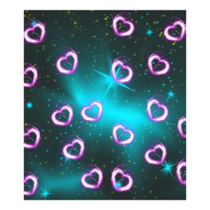 Impression Photo Galaxie de coeur