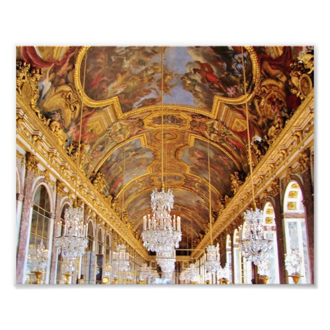 Impression Photo Galerie des miroirs de Versailles (Devant)
