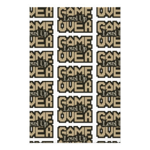 Impression Photo Game Over, Level Up : Aventure rétro en pixels dan