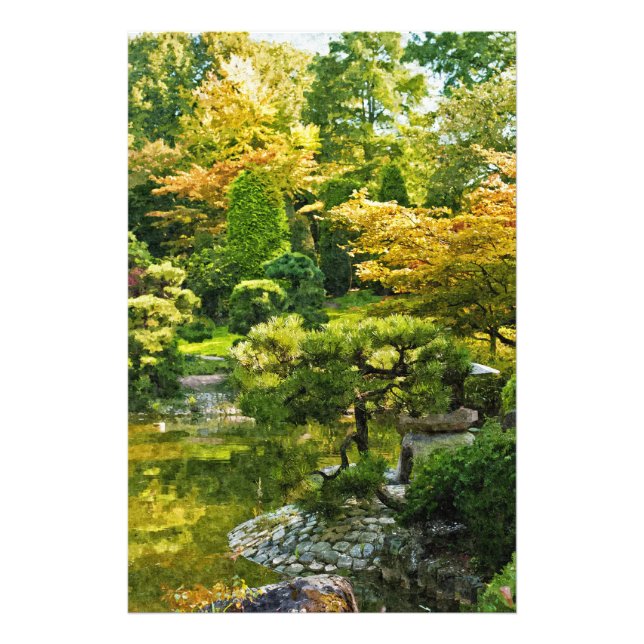 Impression Photo Garden japonais (Devant)
