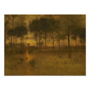 Impression Photo George Inness - La maison du héron
