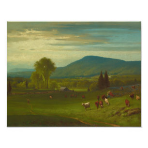 Impression Photo George Inness - L'été dans les cattitudes