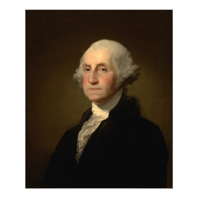 Impression Photo George Washington 1er président américain par Stua (Devant)