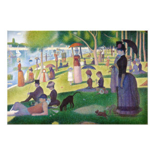 Impression Photo Georges Seurat - Un dimanche à La Grande Jatte