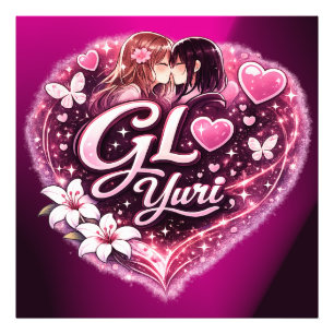 Impression Photo GL Yuri Conception esthétique Anime Girls’ Love
