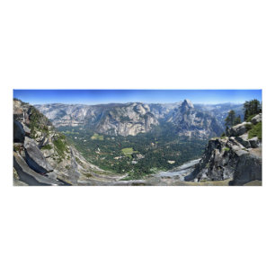 Impression Photo Glacier Point Panorama - Vallée de Yosemite
