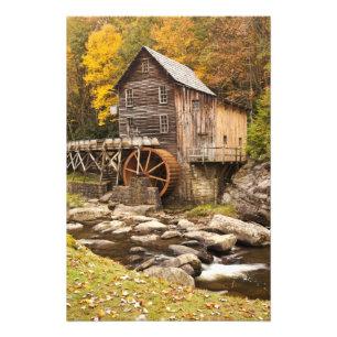 Impression Photo Glade Creek Grist Mill, Babcock State Park,