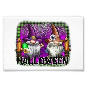 Impression Photo Gnome d'Halloween