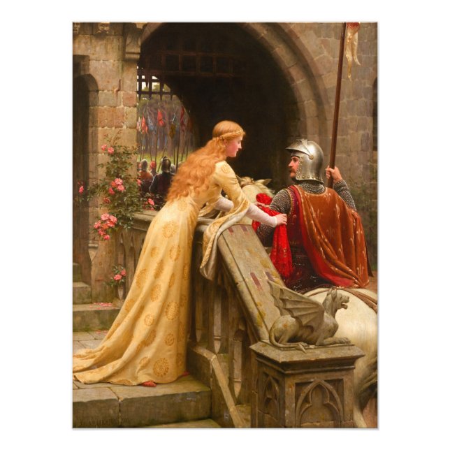 Impression Photo God Speed par Edmund Blair Leighton (Devant)