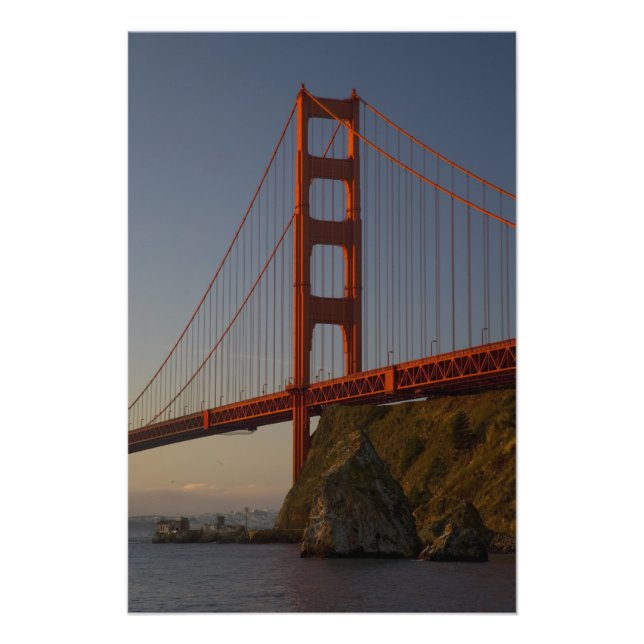 Impression Photo Golden Gate Bridge et San Francisco (Devant)
