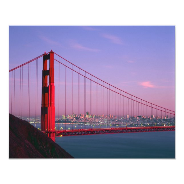 Impression Photo Golden Gate Bridge, San Francisco, Californie, 5 (Devant)