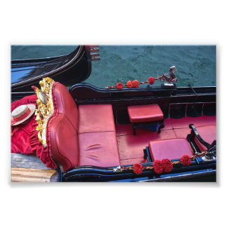Impression Photo Gondole de luxe côtière à Venise