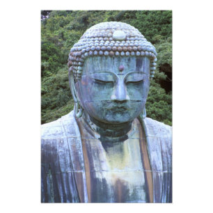 Impression Photo Grand Bouddha Détail, temple Kotokuji,