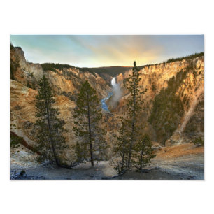Impression Photo Grand Canyon de Yellowstone, Yellowstone