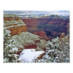 Impression Photo Grand Canyon en hiver