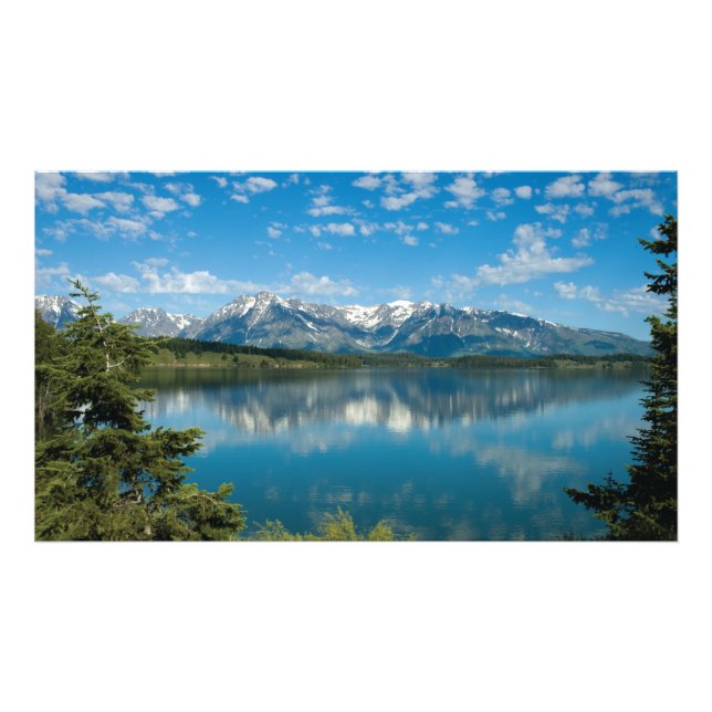 Impression Photo Grand Teton Mountains - Lieux Sauvages Photographi (Devant)