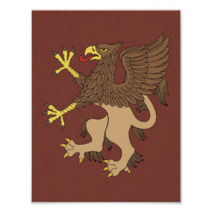 Impression Photo Griffin Rampant