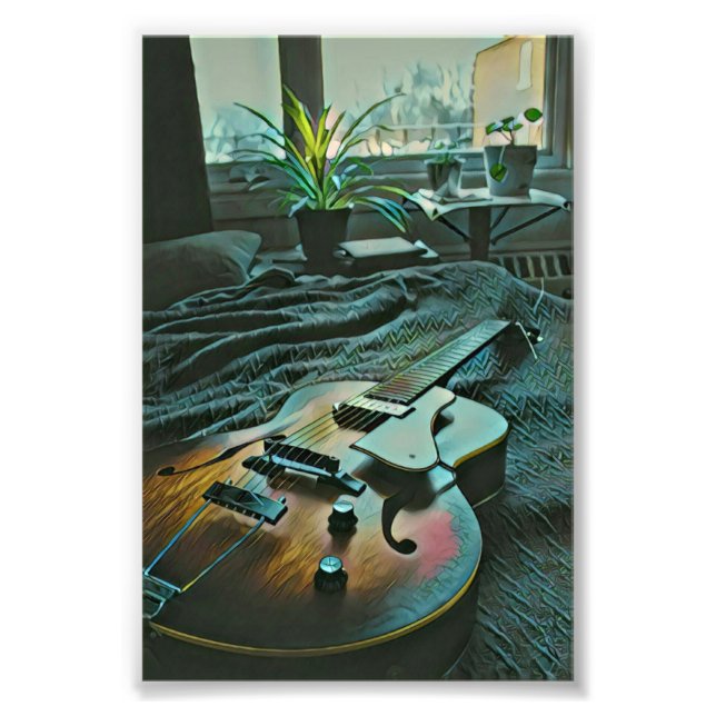 Impression Photo Guitare acoustique (Devant)
