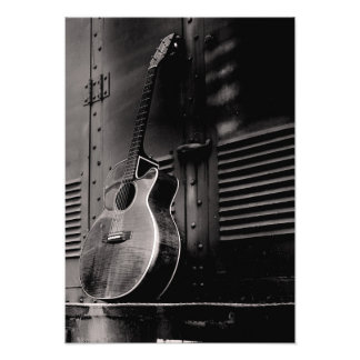 Impression Photo Guitare solitaire