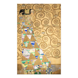 Impression Photo Gustav Klimt - Attente, frise Stoclet
