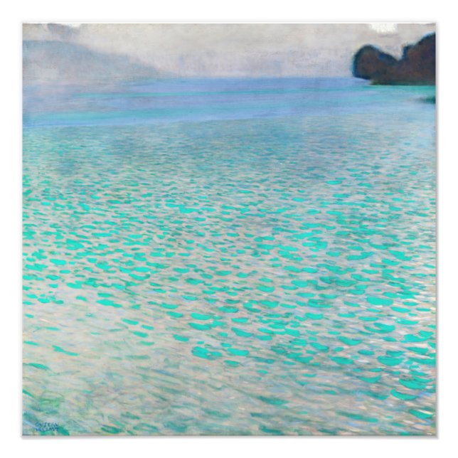 Impression Photo Gustav Klimt - Attersee (Devant)
