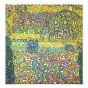 Impression Photo Gustav Klimt Country House by the Attersee