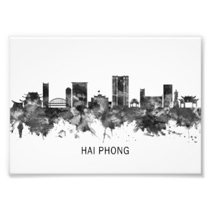 Impression Photo Hai Phong Vietnam Skyline BW