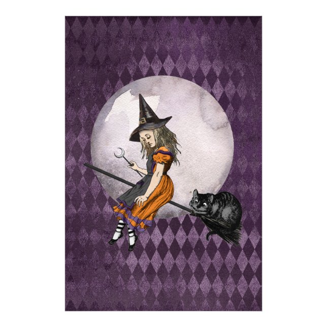 Impression Photo Halloween Alice au pays des merveilles Cheshire Ca (Devant)