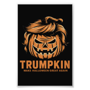 Impression Photo Halloween Trumpkin Rendre Halloween Grande Encore 