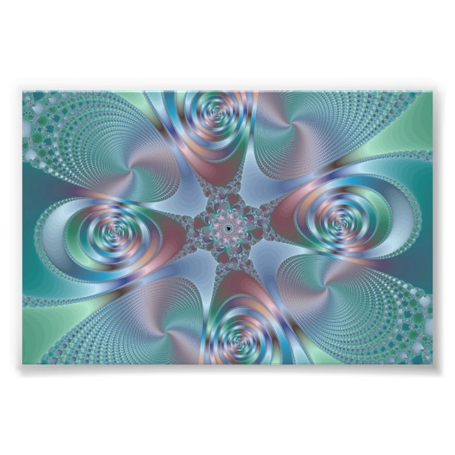 Impression Photo Halo - Fractal (Devant)