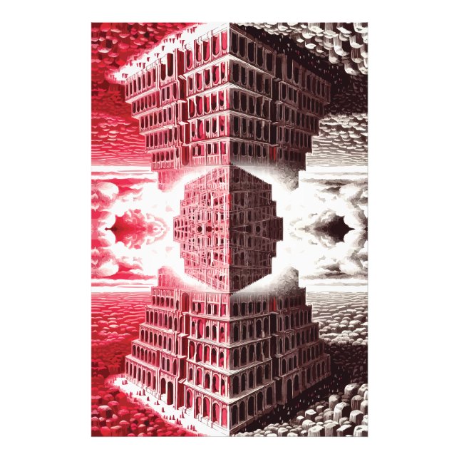 Impression Photo Harmonie et discorde : Tour de Babel (Devant)