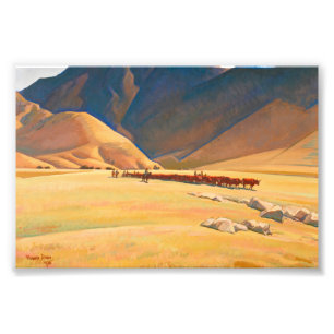 Impression Photo Hautes collines de Tehachapi par Maynard Dixon