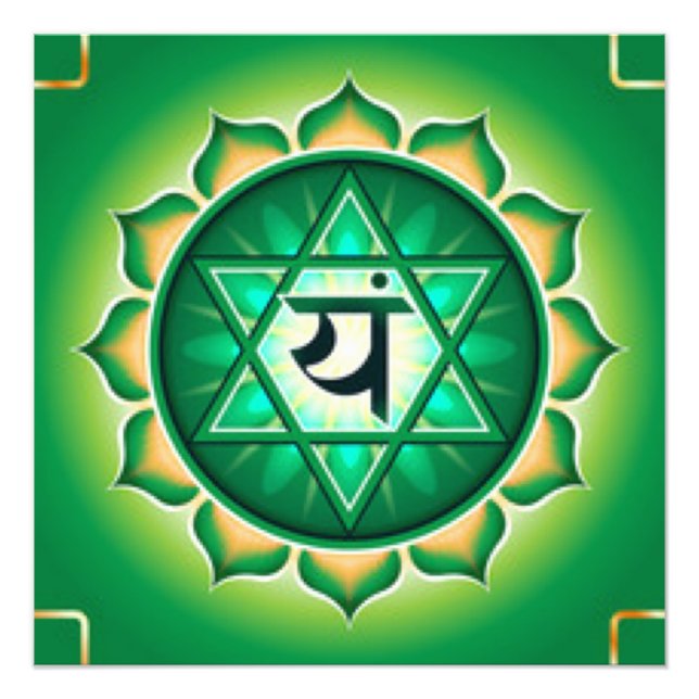 Impression Photo Heart Chakra (Devant)